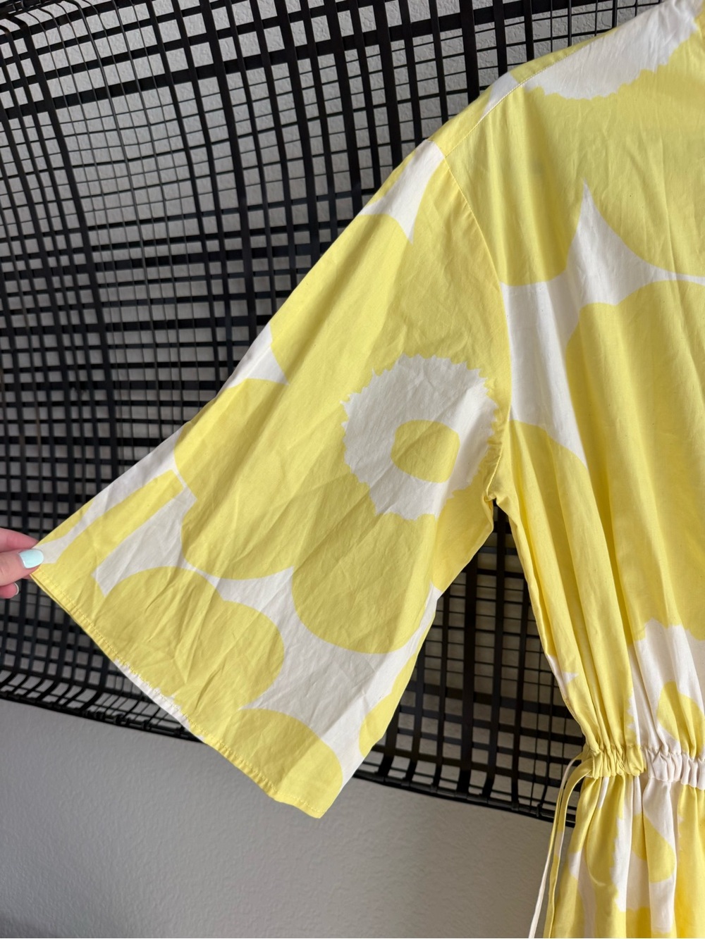Marimekko Fiaali Unikko Poplin Dress - Picture 7 of 8